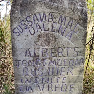 ALBERTS Sussana Magdalena