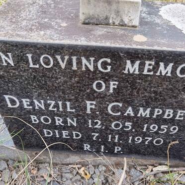 CAMPBELL Denzil F. 1959-1970