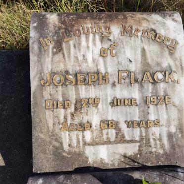 FLACK Joseph -1926