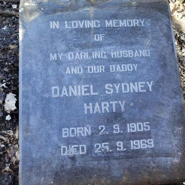 HARTY Daniel Sydney 1905-1969