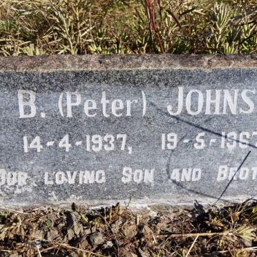 JOHNSTON P.B. 1937-1967