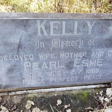 KELLY Pearl Esme 1905-1969