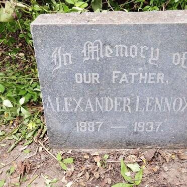 LENNOX Alexander 1887-1937