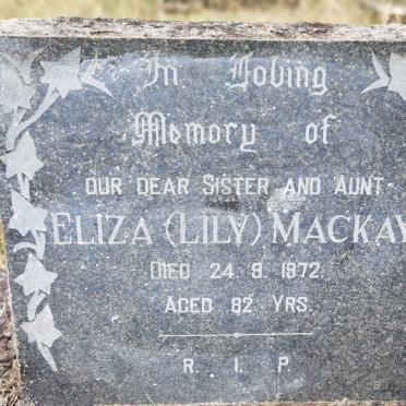 MACKAY Eliza -1872