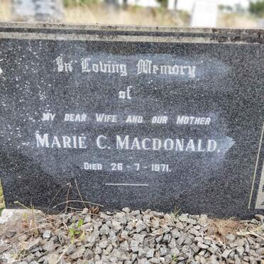 MACDONALD Marie C. -1971