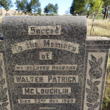 McLOUGHLIN Walter Patrick -1960