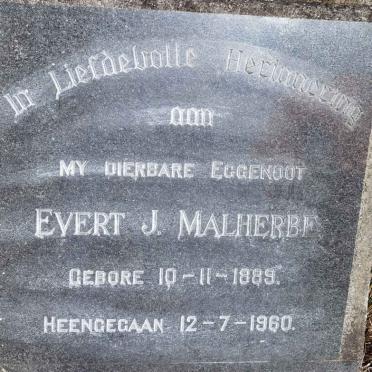 MALHERBE Evert J. 1889-1960