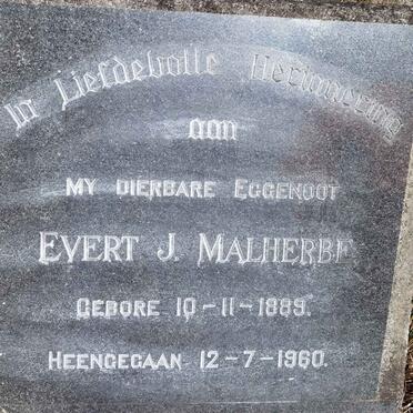 MALHERBE Evert J. 1889-1960