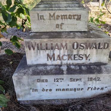 MACKESY William Oswald -1942