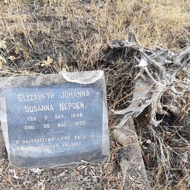 NEPGEN Elizabeth Johanna Susanna 1848-1933