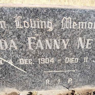 NEWING Ada Fanny 1904-1972