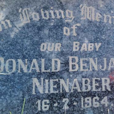 NIENABER Donald Benjamin -1964
