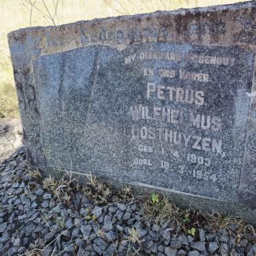 OOSTHUYZEN Petrus Wilehelmus 1903-1954
