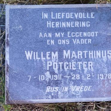 POTGIETER Willem Marthinus 1911-1978
