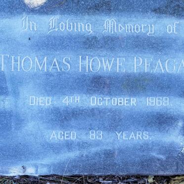 PEAGAM Thomas Howe -1969