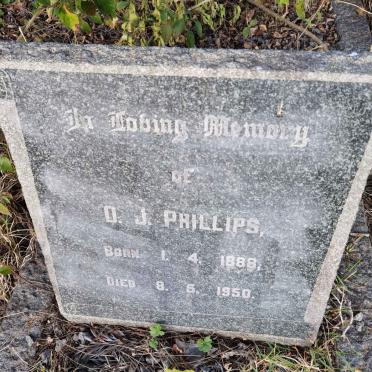 PHILLIPS O.J. 1888-1950