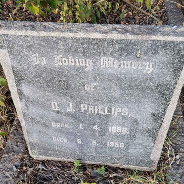 PHILLIPS O.J. 1888-1950