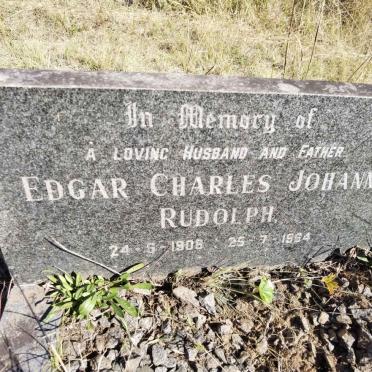 RUDOLPH Edgar Charles Johann 1906-1964