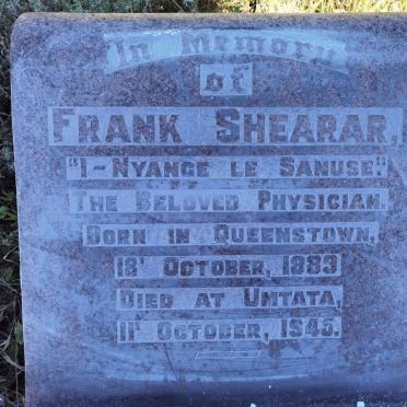 SHEARAR Frank 1889-1945