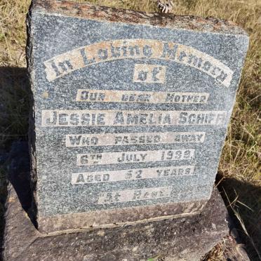 SCHIFF Jessie Amelia -1939
