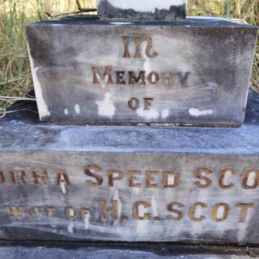 SCOTT Lorna Speed