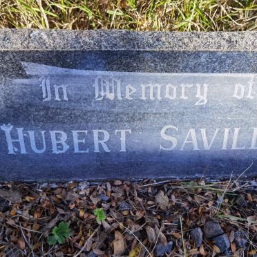 SAVILLE Hubert