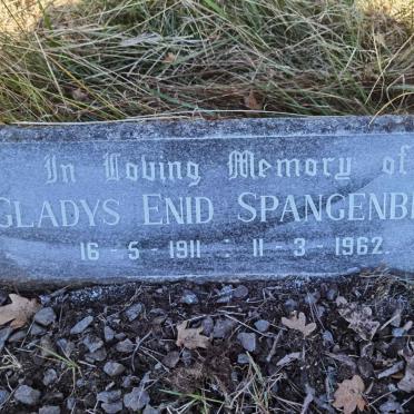 SPANGENBERG Gladys Enid 1911-1962