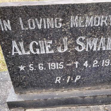SMALE Algie J. 1915-1951