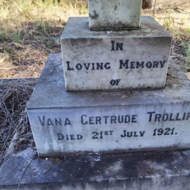 TROLLIP Vana Gertrude -1921
