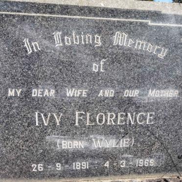 WEYER Ivy Florence nee WYLIE 1891-1969