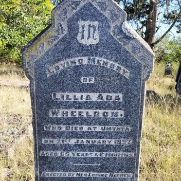 WHEELDON Lillia Ada -1927