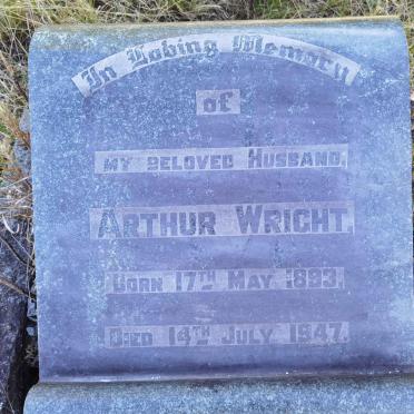 WRIGHT Arthur 1893-1947