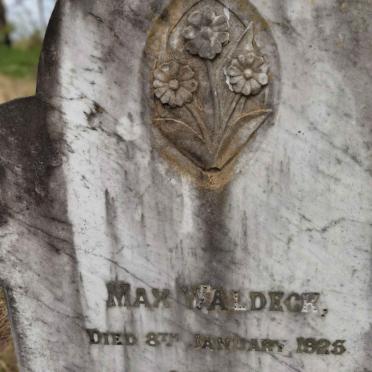 WALDECK Max -1925