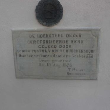 Eastern Cape, VENTERSTAD, Gereformeerde Kerk, kerkterrein