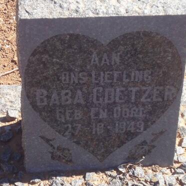 COETZER Baba 1949-1949