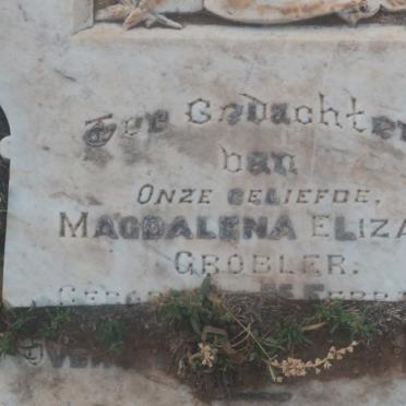 GROBLER Magdalena Elizabet 1889-190?