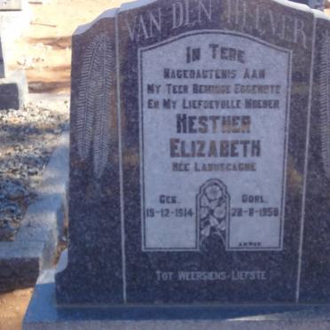 HEEVER Hesther Elizabeth, van den nee LABUSCAGNE 1914-1950