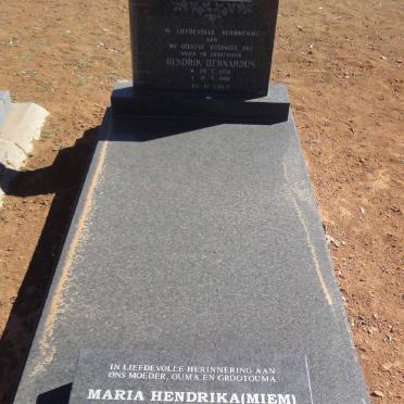 KRUGER Hendrik Bernardus 1908-1990 &amp; Maria Hendrika NORVAL 1916-2011