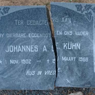 KÜHN Johannes A.E. 1902-1968