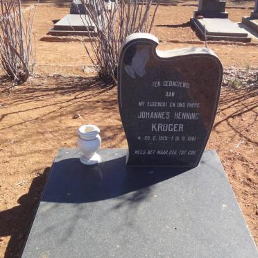 KRUGER Johannes Henning 1929-1981