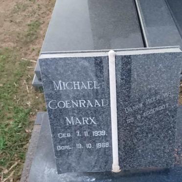 MARX Michael Coenraad 1939-1968