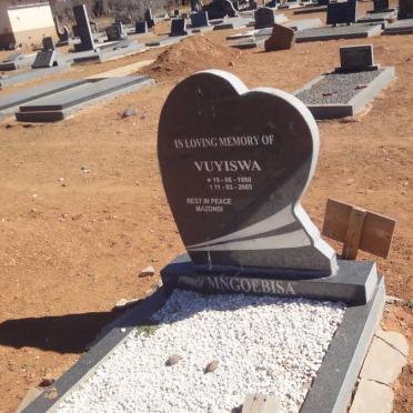 MNGOEBISA Vuyiswa 1980-2005