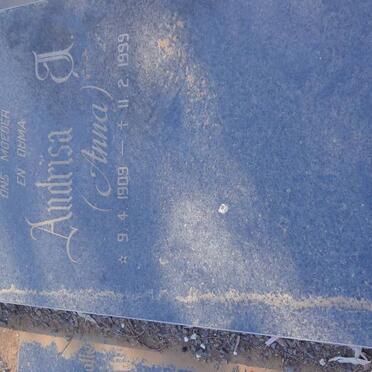 MARX Andrisa J. 1909-1999