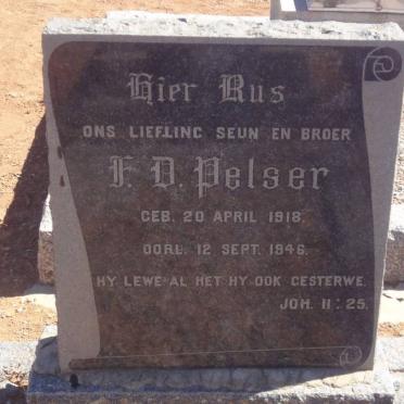 PELSER F.D. 1918-1946