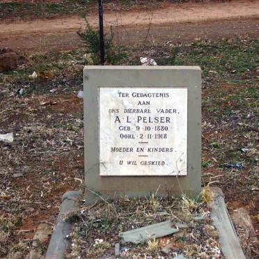 PELSER A.L. 1880-1918