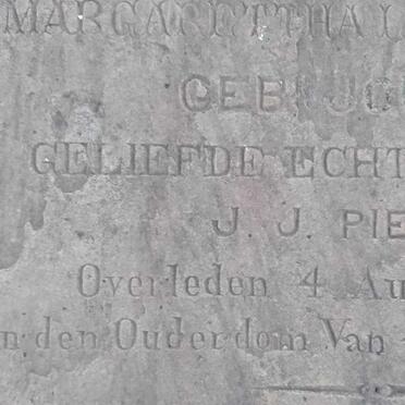 PIENAAR Margarettha Louisa nee JOUBERT -1875