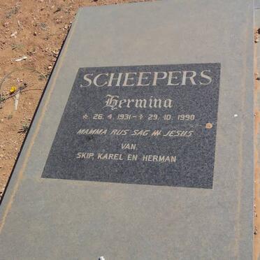 SCHEEPERS Hermina 1931-1990