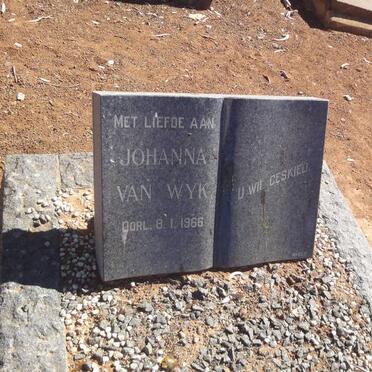 WYK Johanna, van -1966