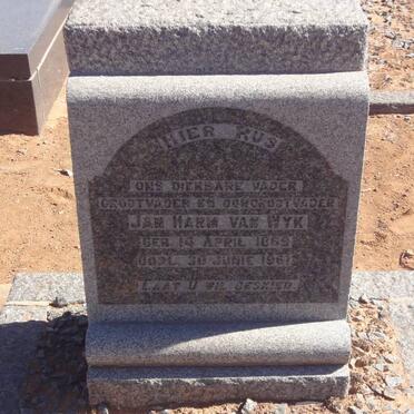 WYK Jan Harm, van 1869-1961