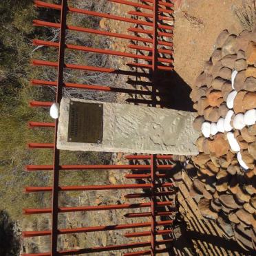 Eastern Cape, VENTERSTAD district, Rhenosterkop 106, farm cemetery_2